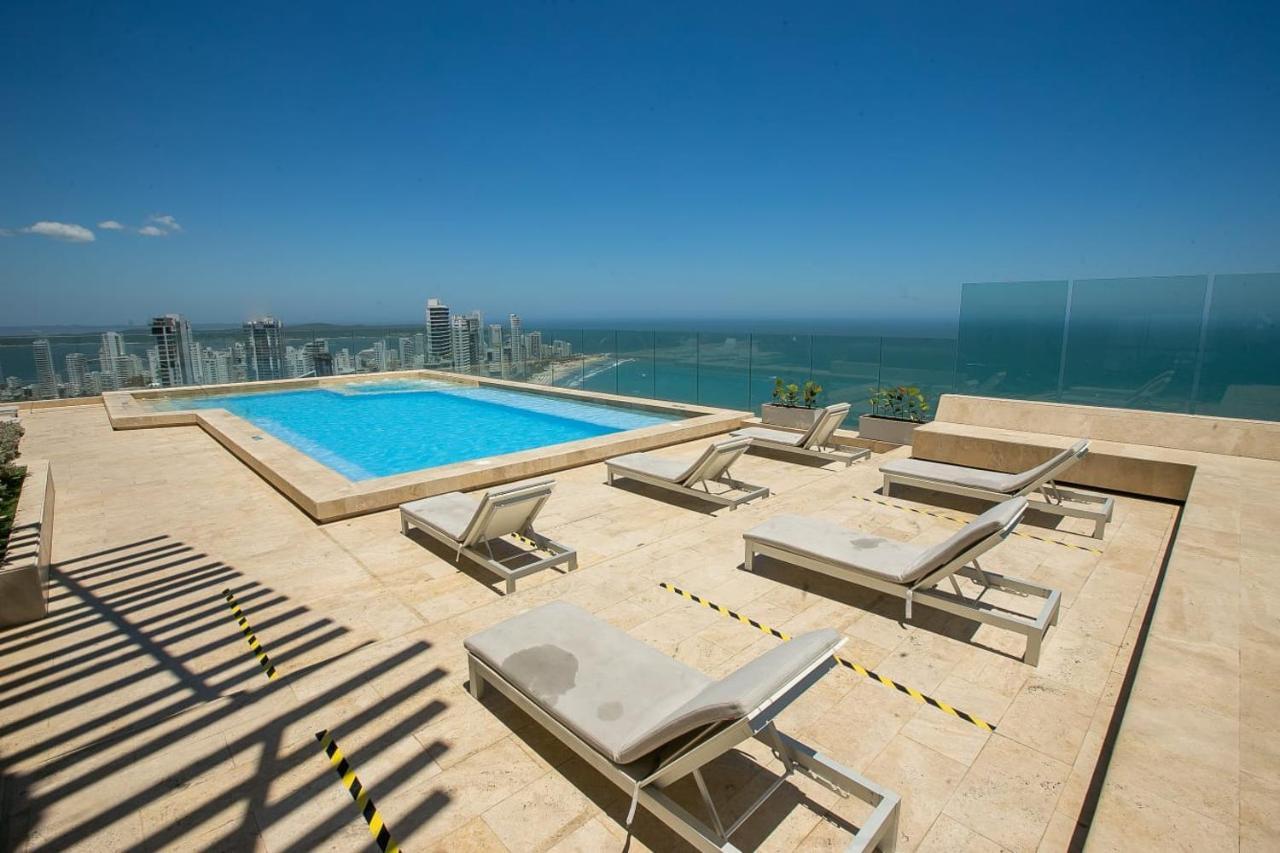 Apartamento En Edificio Murano Elite Frente A Las Playas De Bocagrande Cartagena Ngoại thất bức ảnh