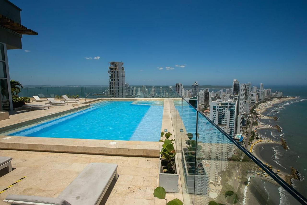 Apartamento En Edificio Murano Elite Frente A Las Playas De Bocagrande Cartagena Ngoại thất bức ảnh