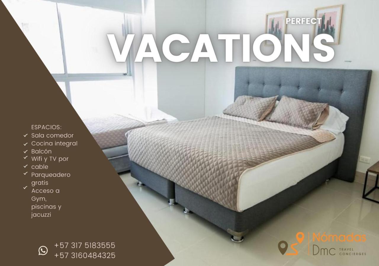 Apartamento En Edificio Murano Elite Frente A Las Playas De Bocagrande Cartagena Ngoại thất bức ảnh